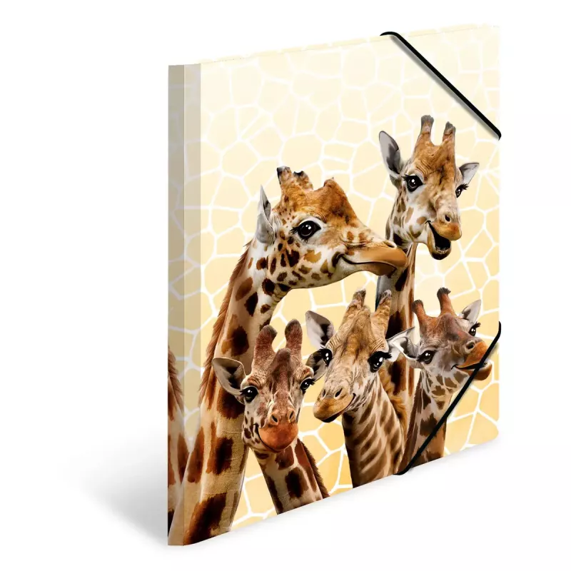 Cartella portadocumenti classica HERMA Giraffe Friends polipropilene (PP) multicolore A4