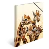 Cartella raccoglitore classica HERMA Giraffe Friends polipropilene A3