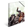 Cartella raccoglitore classica HERMA Monkey Gang polipropilene A3
