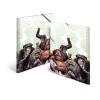 Cartella raccoglitore classica HERMA Monkey Gang polipropilene A3