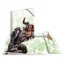 Cartella raccoglitore classica HERMA Monkey Gang polipropilene A3