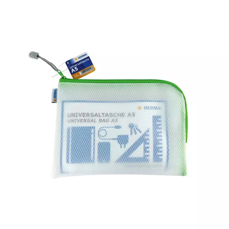 Astuccio rigido HERMA 20010 verde trasparente