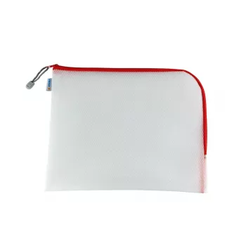 Astuccio rigido HERMA 20014 rosso trasparente