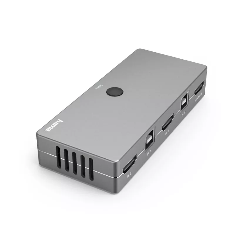 Switch KVM Hama 00200135 USB HDMI 4K Ultra HD