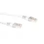 ACT bianco 1,0 metri cavo patch LSZH U/UTP CAT6 con connettori RJ45