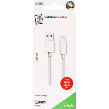 Cavo Lightning 2GO 794888 1m bianco USB B