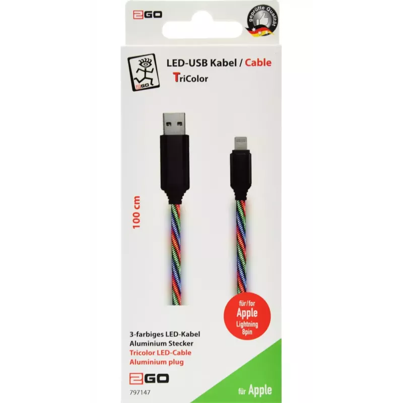 Cavo Lightning 2GO 797147 1m multicolore