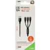 Cavo Lightning 2GO 797155 1,5 m nero USB B USB C Micro-USB B