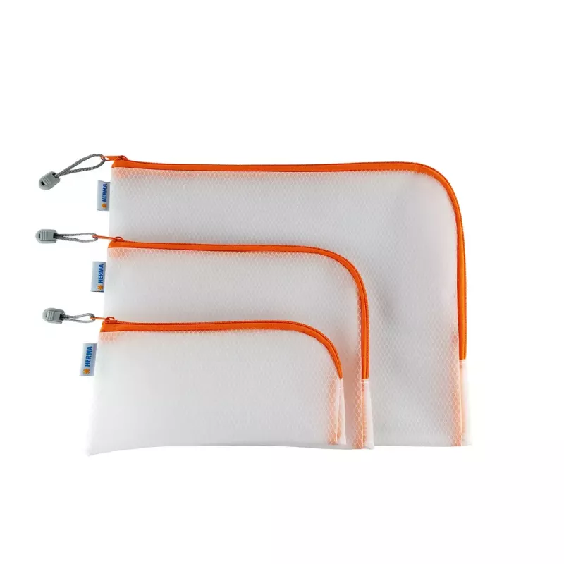 Astuccio HERMA 20006 rigido EVA arancione trasparente 110x230mm