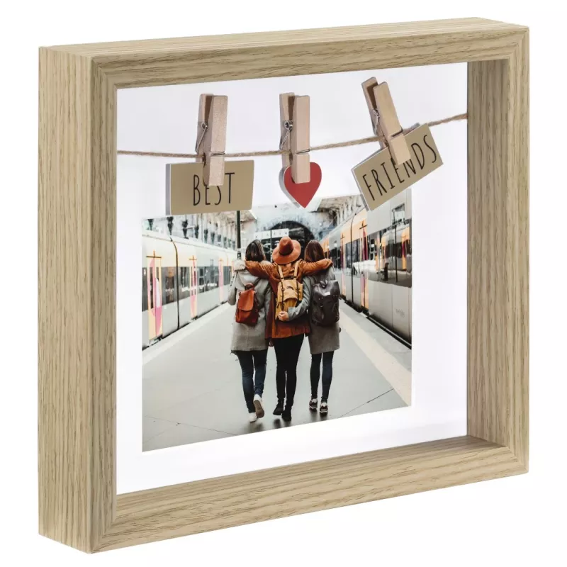 Cornice portafoto singola Hama Best Friends rovere MDF 1 pz.