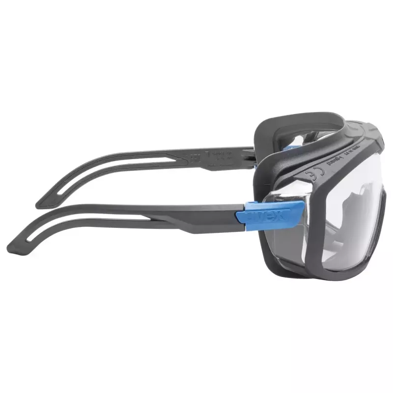 Occhiali di sicurezza Uvex i-guard policarbonato blu grigio trasparente