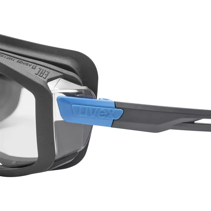 Occhiali di sicurezza Uvex i-guard policarbonato blu grigio trasparente