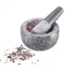 Mortaio e pestello Westmark granito grigio — granito, Ø 13 cm, 131×131 mm
