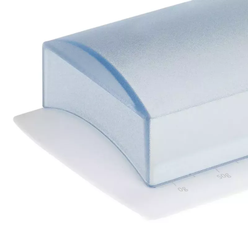 Westmark 21162270 burriera, polipropilene (PP), altezza 5,5 cm, bianca/trasparente