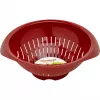 Colino da cucina Westmark 2424227R, plastica, rotondo, diametro 25 cm, rosso