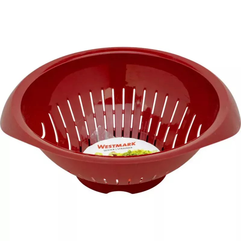 Colino da cucina Westmark 2424227R, plastica, rotondo, diametro 25 cm, rosso