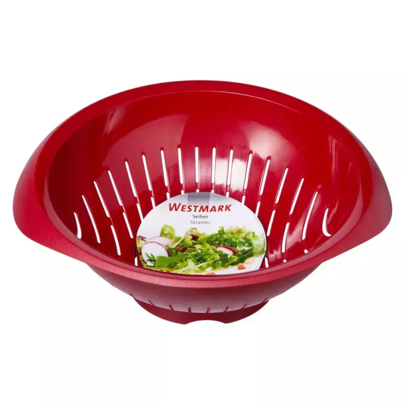 Colino da cucina Westmark 2424227R, plastica, rotondo, diametro 25 cm, rosso
