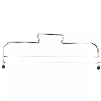 Taglia torta a filo Westmark Simplex‑Duo, corpo in acciaio inox, nero, larghezza 320 mm