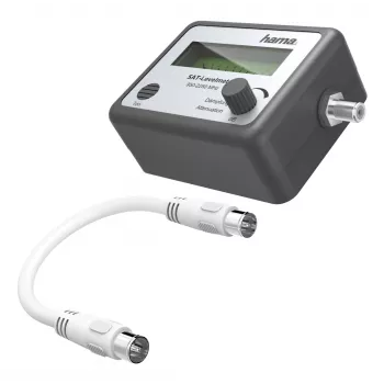 Satellite finder Hama 00305122 950 - 2250 MHz display integrato allarme/i acustico/i analogico 1 pz.