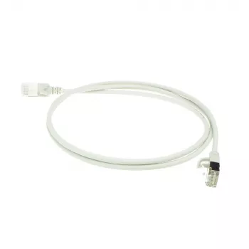 ACT grigio 7 metri LSZH U/FTP CAT6A patch cable slimline per data center snagless con connettori RJ45