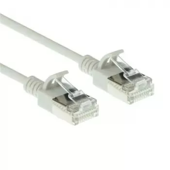 ACT grigio 10 m LSZH U/FTP CAT6A patch cable slimline per data center snagless con connettori RJ45