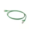 ACT verde 7 m LSZH U/FTP CAT6A patch cable slimline per data center con protezione del fermo e connettori RJ45