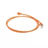 ACT Orange 2 metri LSZH U/FTP CAT6A cavo patch slimline datacenter senza linguetta con connettori RJ45