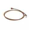 ACT Marrone 7 metri LSZH U/FTP CAT6A cavo patch slimline datacenter con connettori RJ45 e protezione linguetta