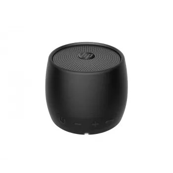 HP altoparlante Bluetooth 360 nero, con filo e senza fili, mono portatile, nero, cilindrico, a pulsanti, universale