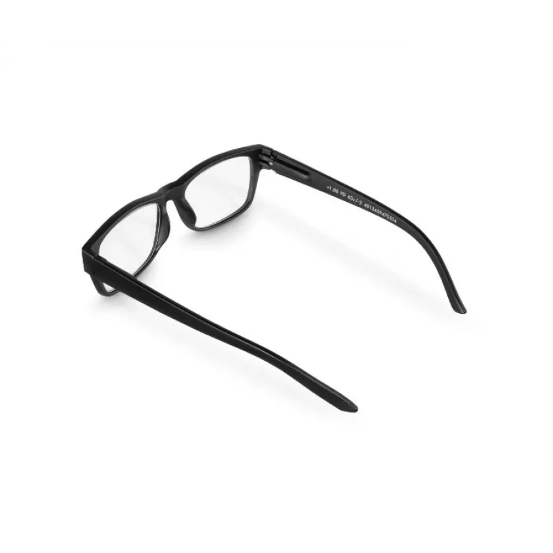 Hama 00096218 occhiali da lettura unisex rettangolari montatura completa nero