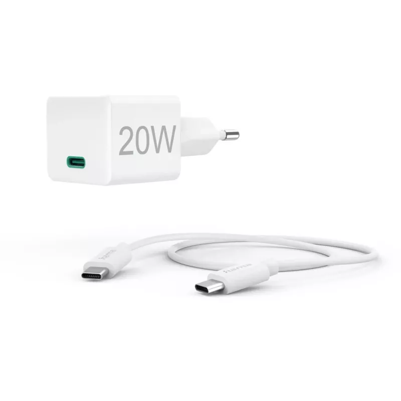 Hama 00201675 caricabatterie mobile per cuffie, powerbank, smartphone, tablet bianco AC ricarica rapida per interni