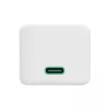 Hama 00201675 caricabatterie mobile per cuffie, powerbank, smartphone, tablet bianco AC ricarica rapida per interni