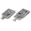 Lucchetto per cavo eSTUFF GLB220107 lunghezza 2 m spessore 10 mm