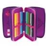 Herlitz TriCase Dip Dye 31 pz rosa lilla poliestere 190x115x70 mm