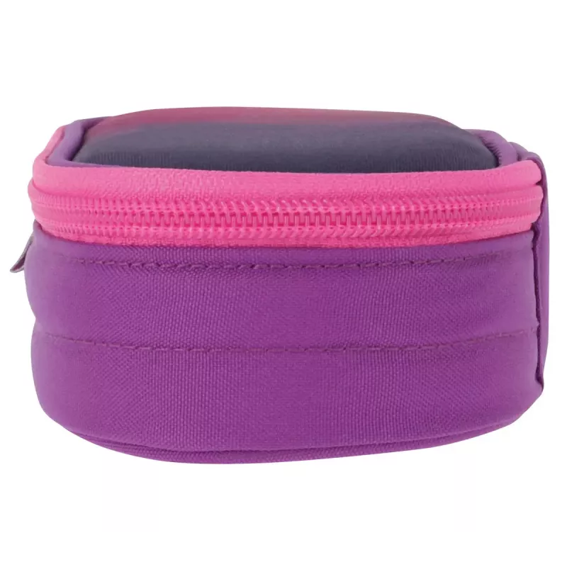 Astuccio portapenne Herlitz Dip Dye Soft poliestere rosa lilla 215x95x60 mm