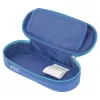 Astuccio portapenne Herlitz Dip Dye Soft poliestere blu turchese 215x95x60 mm