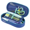Astuccio portapenne Herlitz Dip Dye Soft poliestere blu turchese 215x95x60 mm