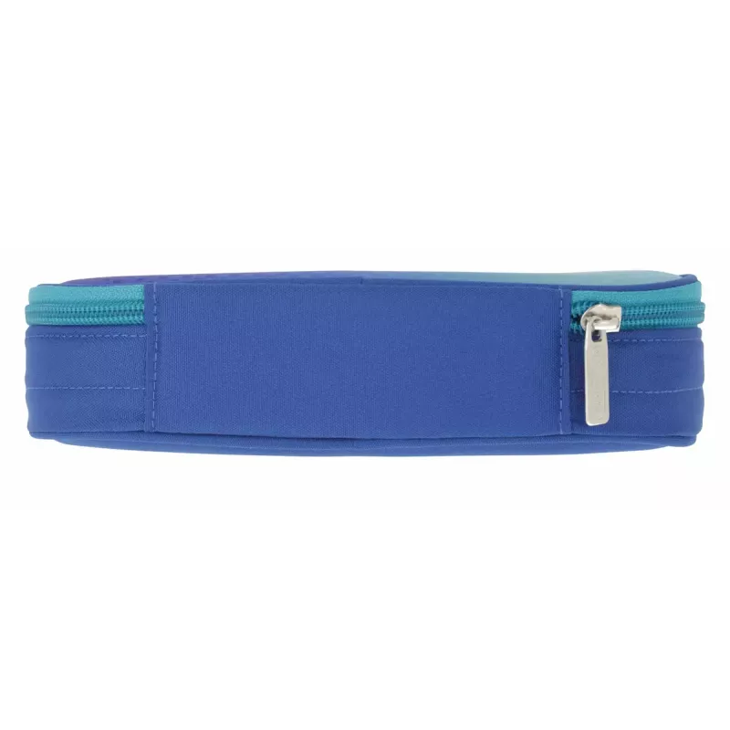 Astuccio portapenne Herlitz Dip Dye Soft poliestere blu turchese 215x95x60 mm