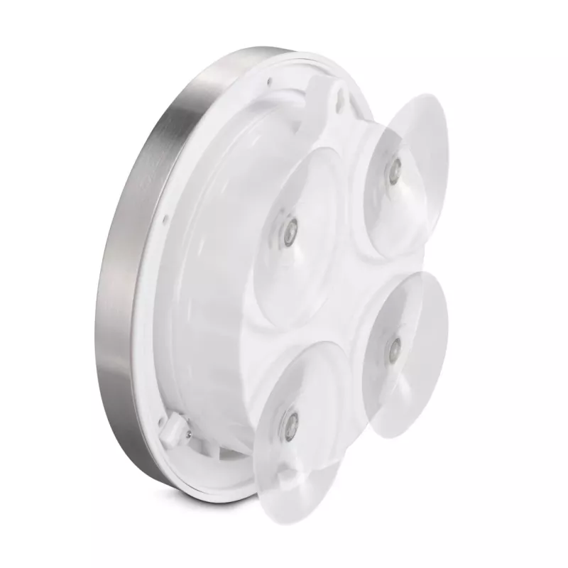 Hama Mauritius orologio al quarzo rotondo argento, bianco