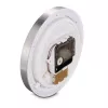 Hama Mauritius orologio al quarzo rotondo argento, bianco