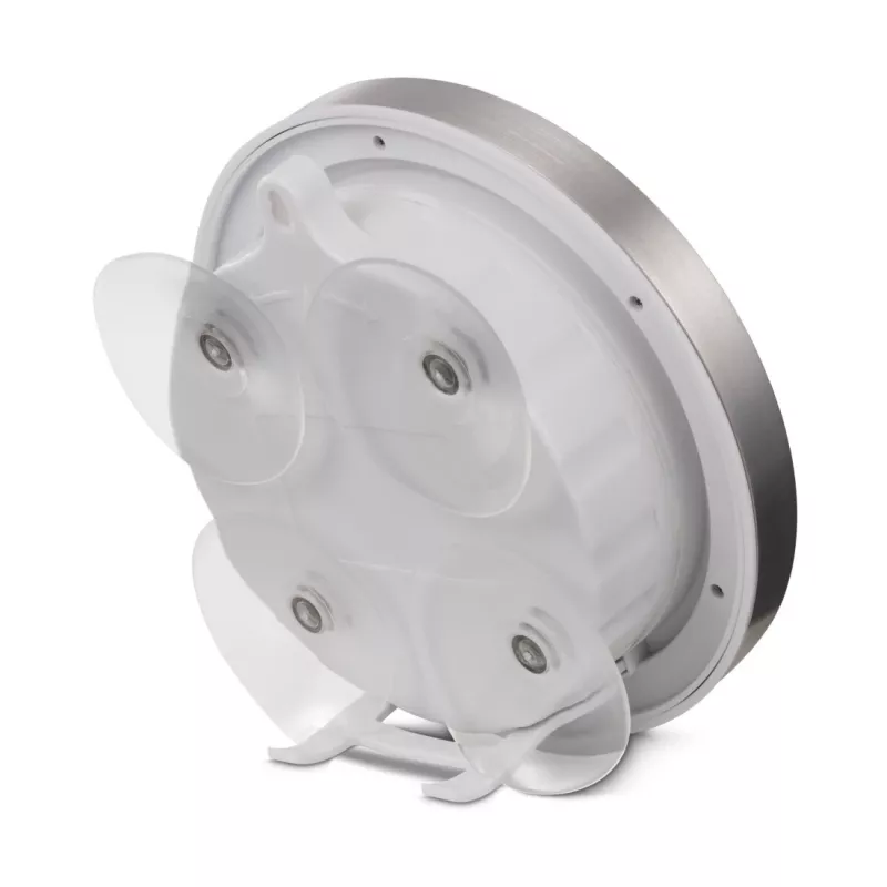 Hama Mauritius orologio al quarzo rotondo argento, bianco