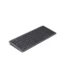 Hama WK-500 tastiera multi-dispositivo, compatta, wireless RF + Bluetooth, QWERTZ, nera