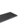 Hama WK-500 tastiera multi-dispositivo, compatta, wireless RF + Bluetooth, QWERTZ, nera