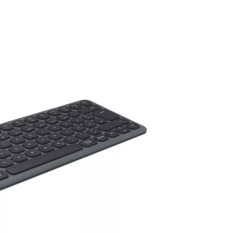 Hama WK-500 tastiera multi-dispositivo, compatta, wireless RF + Bluetooth, QWERTZ, nera