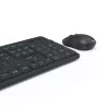 Hama WKM-200 tastiera mouse inclusi home/office RF wireless QWERTZ tedesco nero
