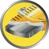 Flessometro STANLEY Micro PowerLock Metric - compatto a nastro retrattile, scala metrica