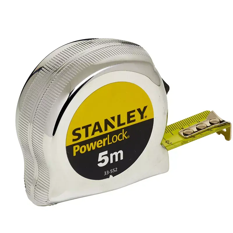 Flessometro STANLEY Micro PowerLock Metric - compatto a nastro retrattile, scala metrica