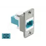 Modulo keystone DELOCK 91102, design piatto, compatibile inserto RJ45