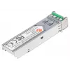 Modulo ricetrasmettitore Intellinet ottico, Gigabit Fiber SFP, 1000Base-Lx (LC) porta single-mode, 80 km, lunghezza d'onda 1550 nm, conforme MSA, compatibile Cisco GLC-ZX-SMD, Ethernet, fibra ottica, garanzia tre anni