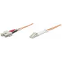Intellinet 470391 cavo patch in fibra ottica, OM2, LC/SC, duplex, multimodale, 50/125 µm, 5 m, arancione